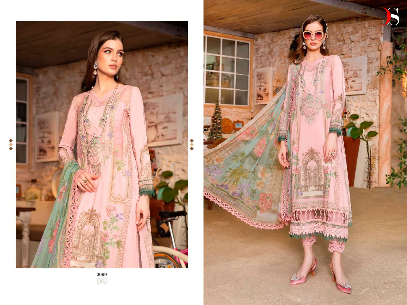 Mariab Mprint Spring Summer 23-2 by Deepsy Pakistani Salwar Suits